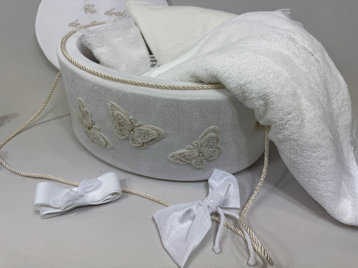 Trusou botez La cufar din catifea Clasic [2]