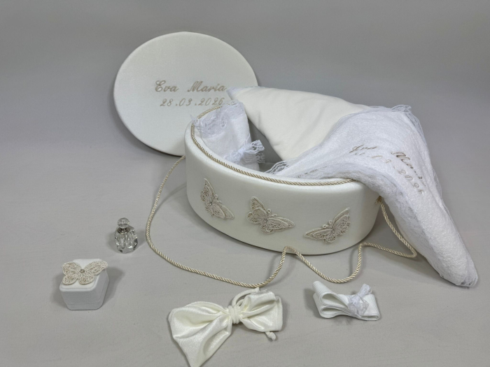 Trusou botez La cufar din catifea Clasic [3]