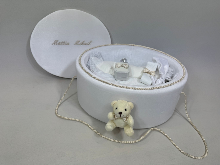 Trusou botez la cufar din catifea Clasic [4]