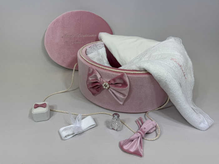 Trusou botez la cufar din catifea Clasic [5]