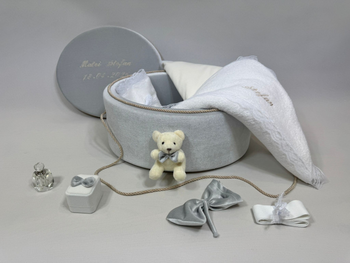 Trusou botez la cufar din catifea Clasic [2]