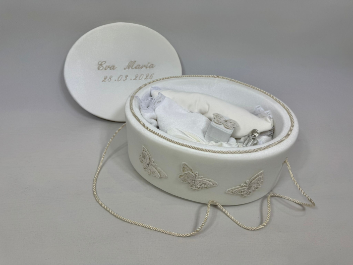 Trusou botez La cufar din catifea Clasic [5]