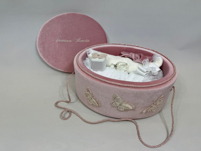 Trusou botez la cufar din catifea  Clasic [4]