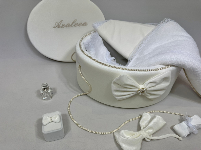 Trusou botez la cufar din catifea Clasic [3]