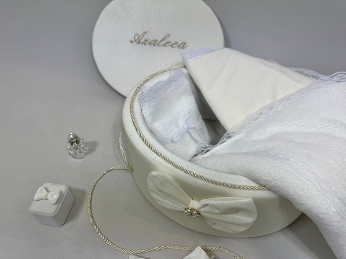 Trusou botez la cufar din catifea Clasic [4]