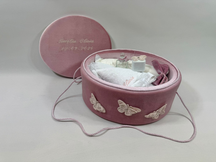 Trusou botez la cufar din catifea  Clasic [4]