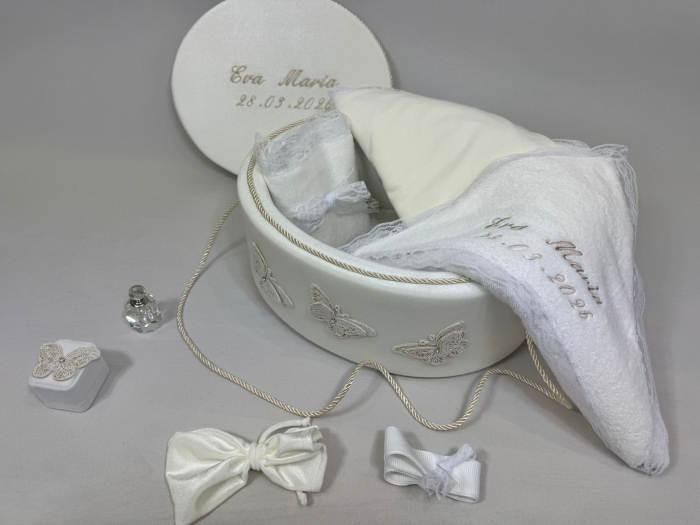 Trusou botez La cufar din catifea Clasic [4]