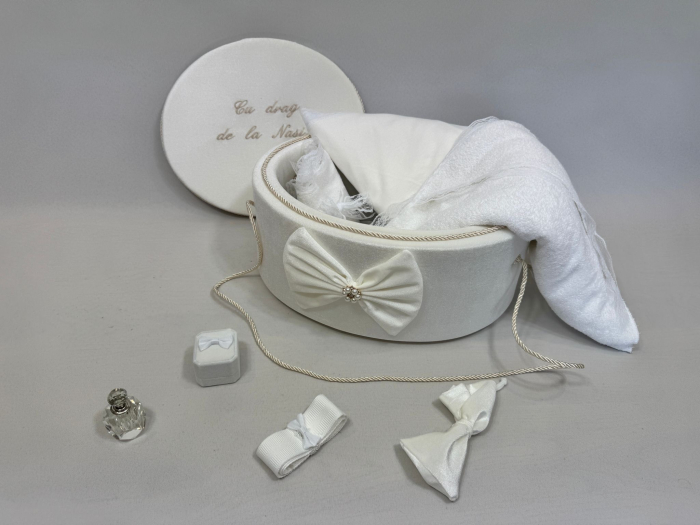 Trusou botez la cufar din catifea Clasic [2]