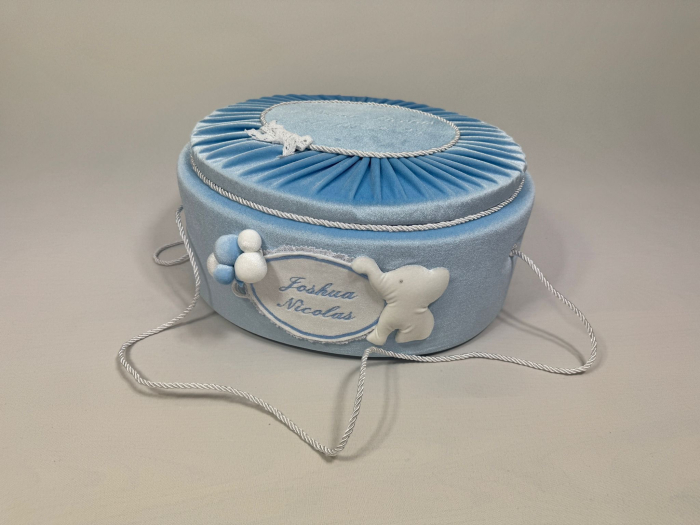 Trusou botez la cufar din catifea Luxury [5]