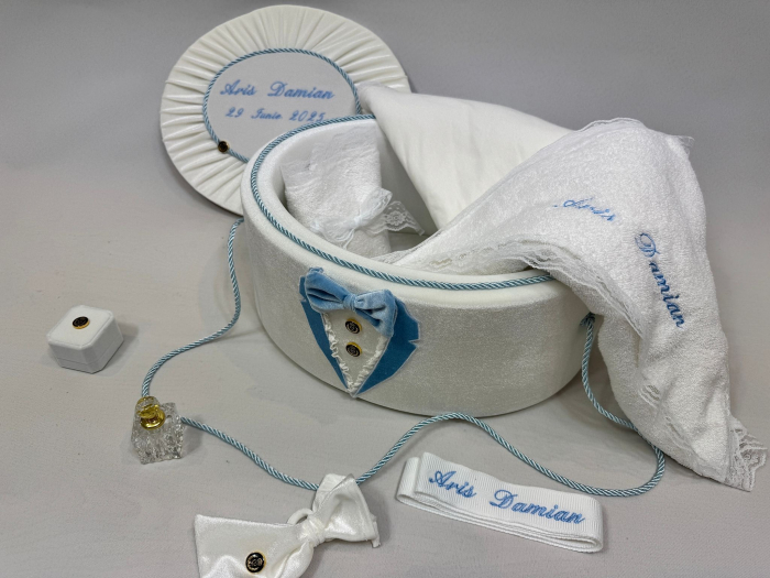 Trusou botez la cufar din catifea  Deluxe [3]