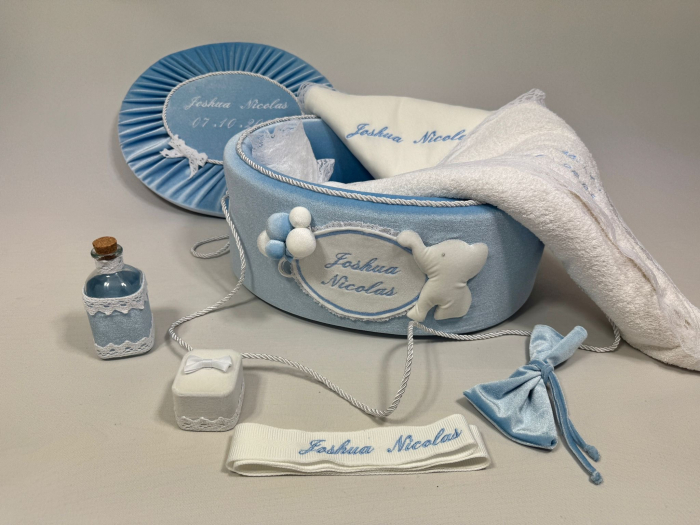 Trusou botez la cufar din catifea Luxury [1]