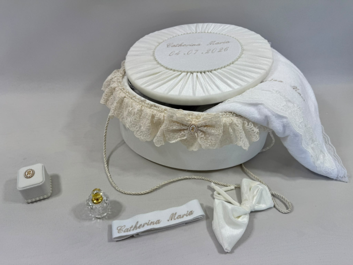 Trusou botez la cufar din catifea Elegance [5]
