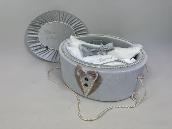 Trusou botez la cufar din catifea Deluxe [4]