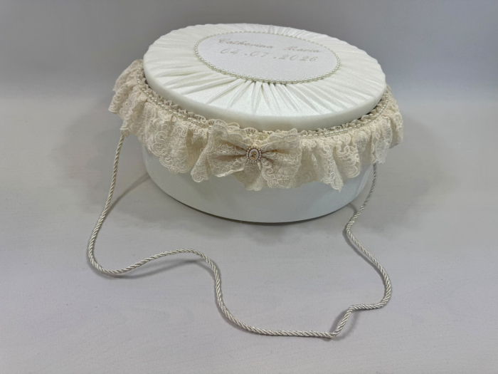 Trusou botez la cufar din catifea Elegance [6]
