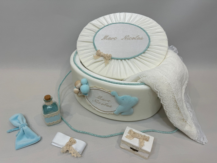 Trusou botez la cufar din catifea Luxury [4]