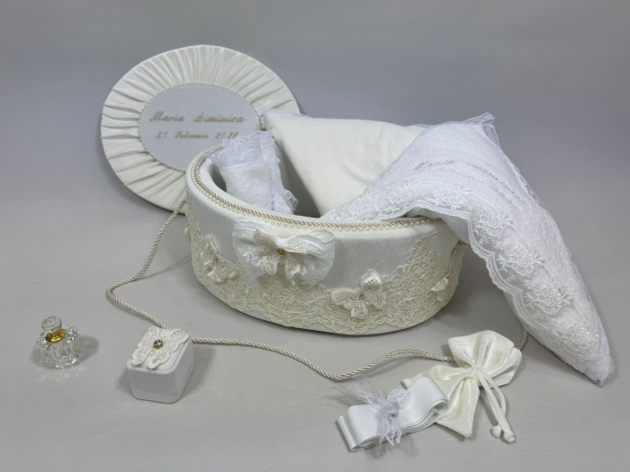 Trusou botez la cufar din catifea Elegance [3]