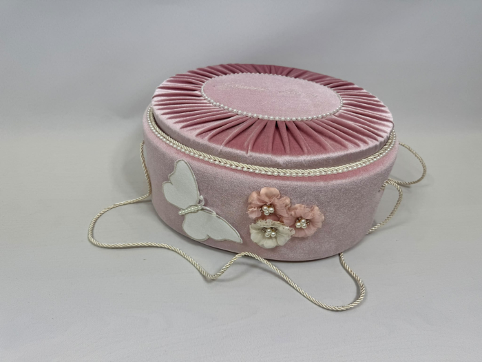 Trusou botez la cufar din catifea Elegance [5]