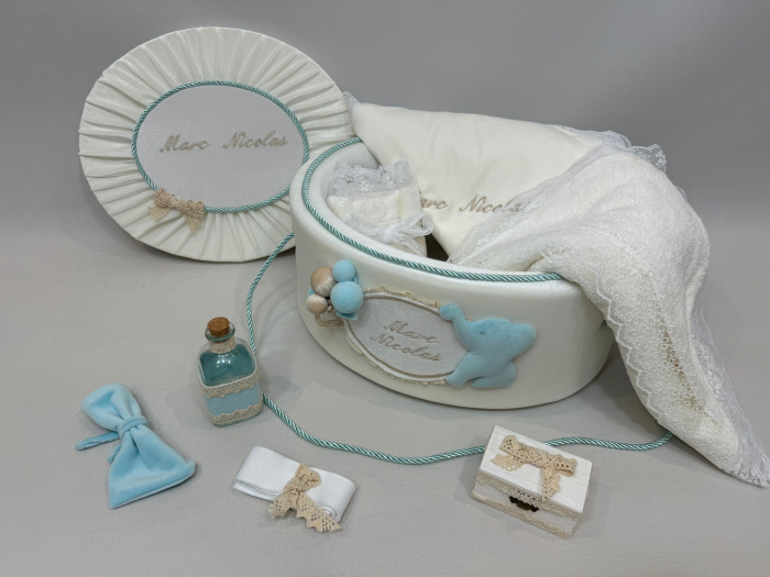 Trusou botez la cufar din catifea Luxury [3]
