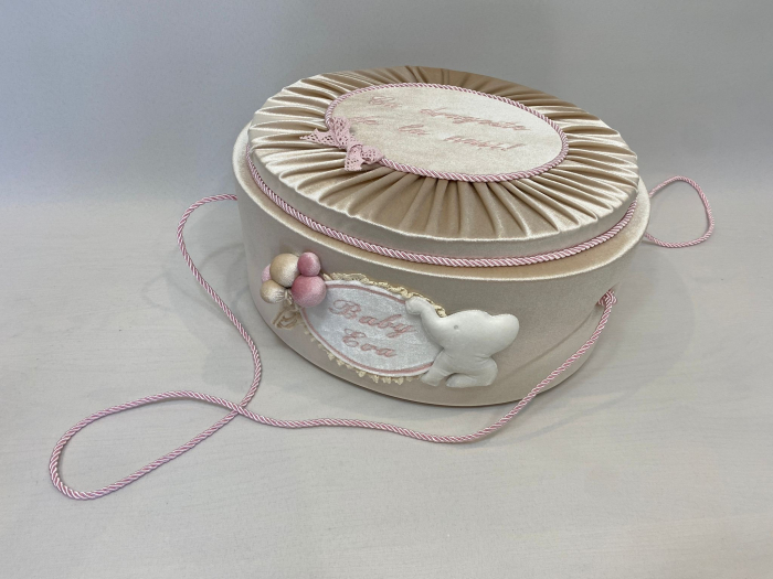 Trusou botez la cufar din catifea Luxury [5]
