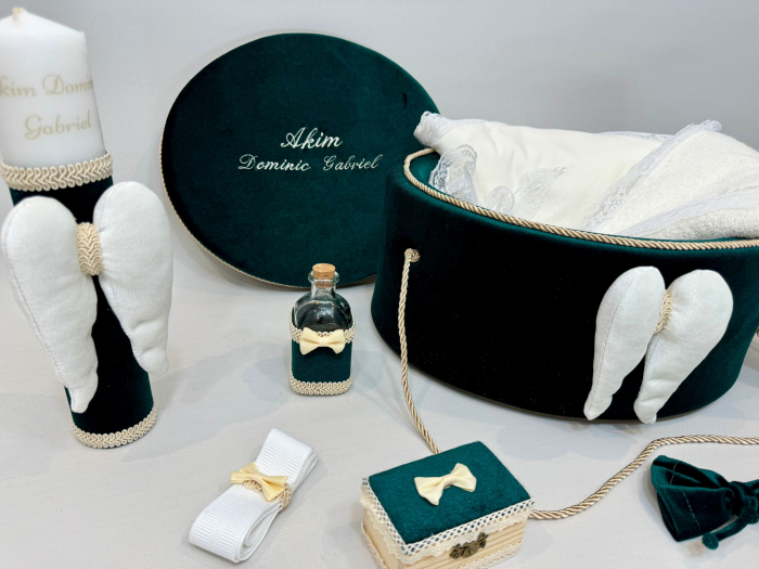 Trusou botez la cufar din catifea Exclusive [2]
