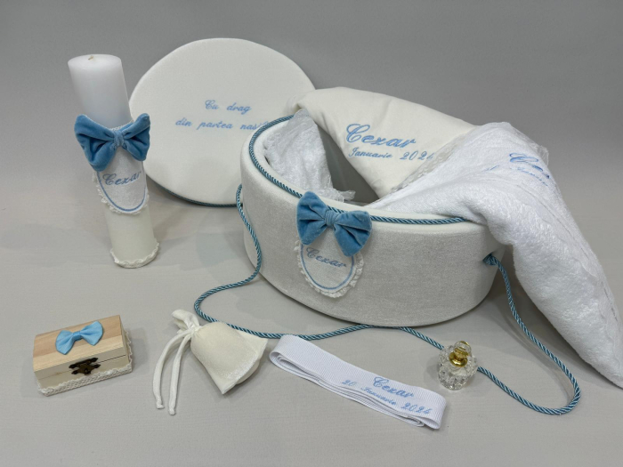 Trusou botez la cufar din catifea Basic [2]