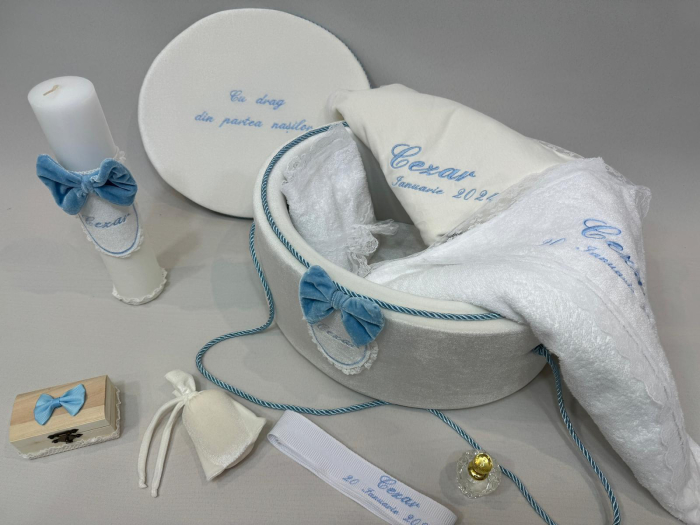 Trusou botez la cufar din catifea Basic [3]