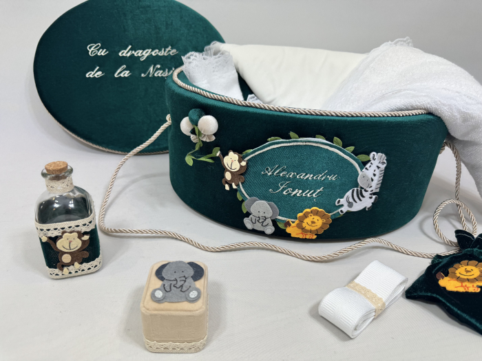 Trusou botez la cufar din catifea  Luxury [3]