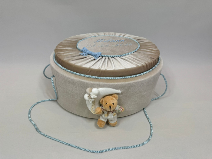 Trusou botez la cufar din catifea Luxury [6]