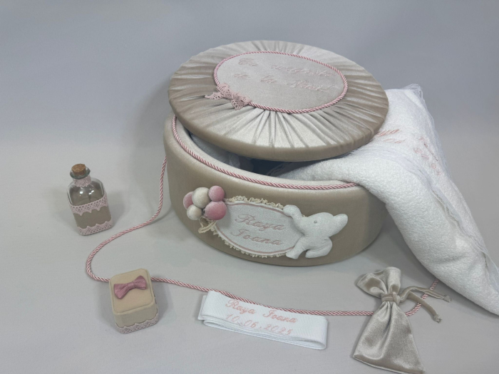 Trusou botez la cufar din catifea Luxury [4]