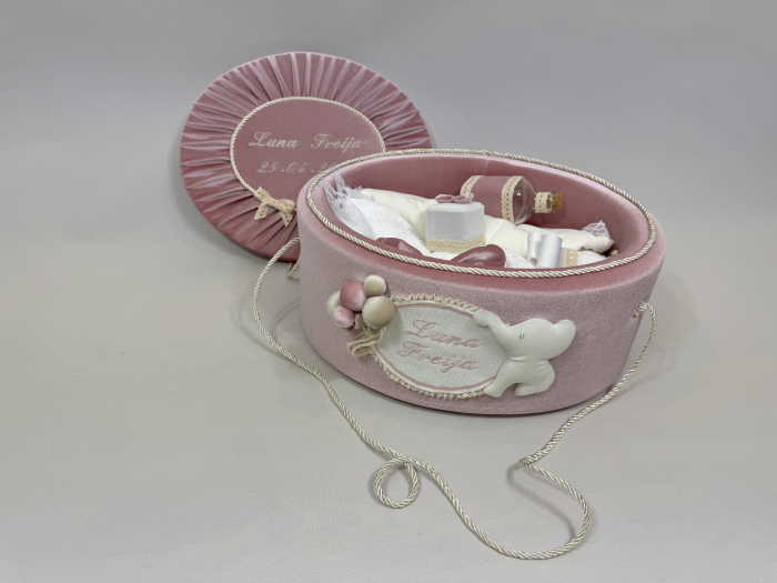 Trusou botez la cufar din catifea Luxury [5]