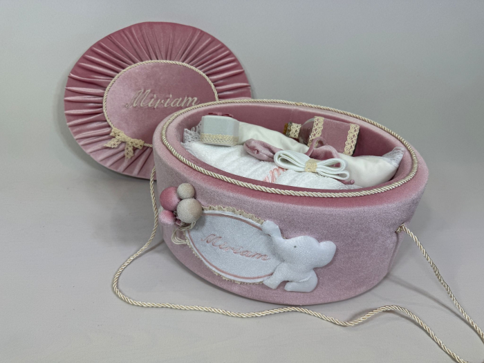 Trusou botez la cufar din catifea Luxury [11]