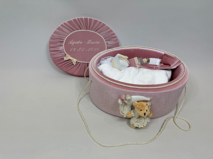 Trusou botez la cufar din catifea Luxury [5]