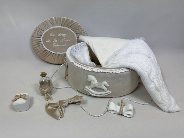 Trusou botez la cufar din catifea Luxury [3]