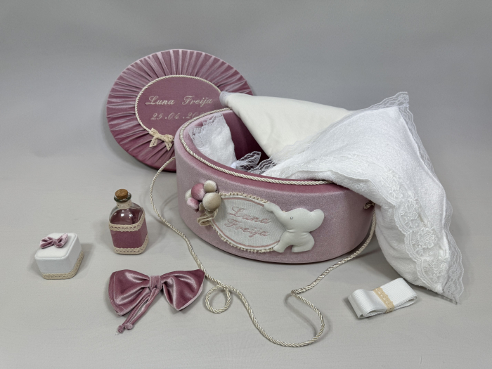 Trusou botez la cufar din catifea Luxury [2]