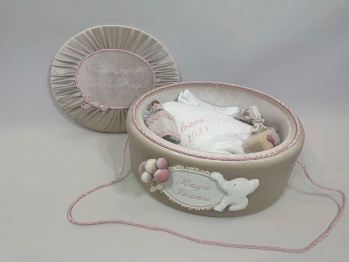 Trusou botez la cufar din catifea Luxury [5]