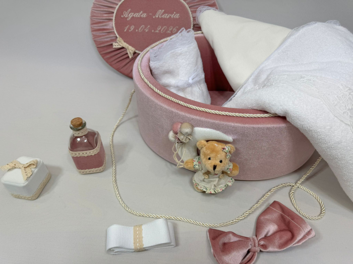 Trusou botez la cufar din catifea Luxury [4]