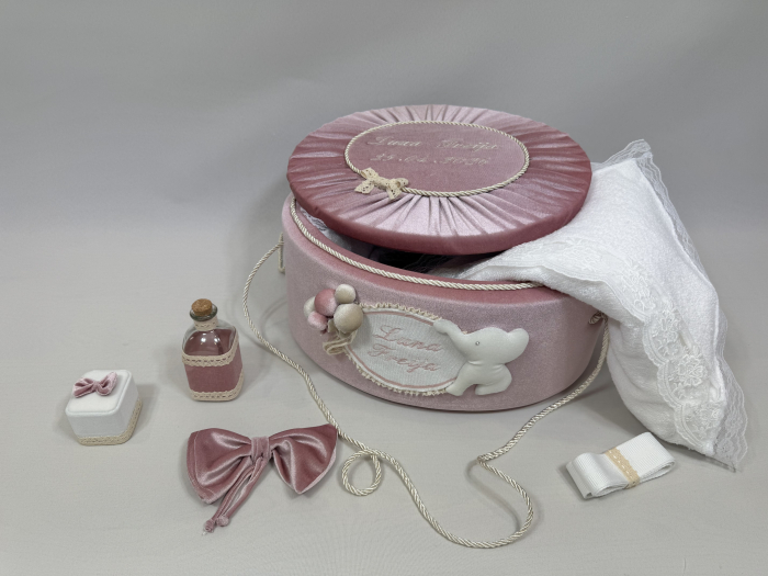 Trusou botez la cufar din catifea Luxury [4]