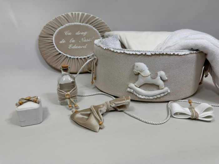 Trusou botez la cufar din catifea Luxury [2]