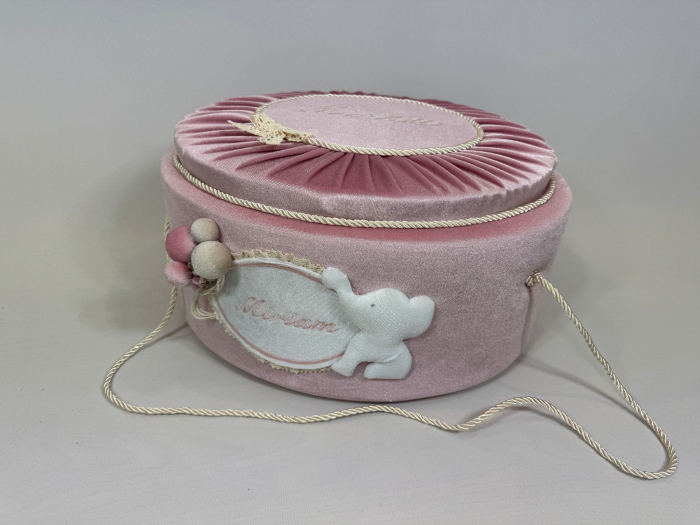 Trusou botez la cufar din catifea Luxury [7]