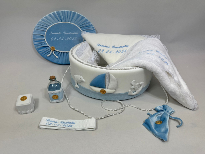 Trusou botez la cufar din catifea Luxury [2]