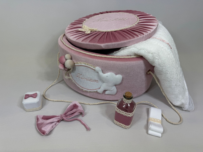 Trusou botez la cufar din catifea Luxury [10]