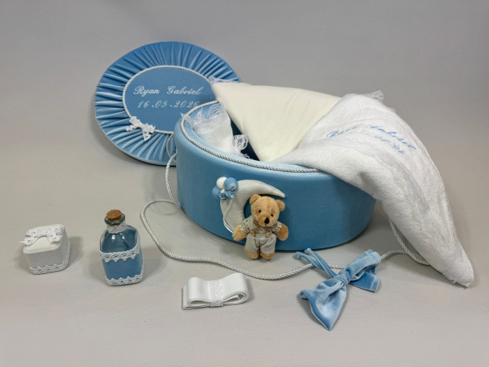 Trusou botez la cufar din catifea Luxury [2]
