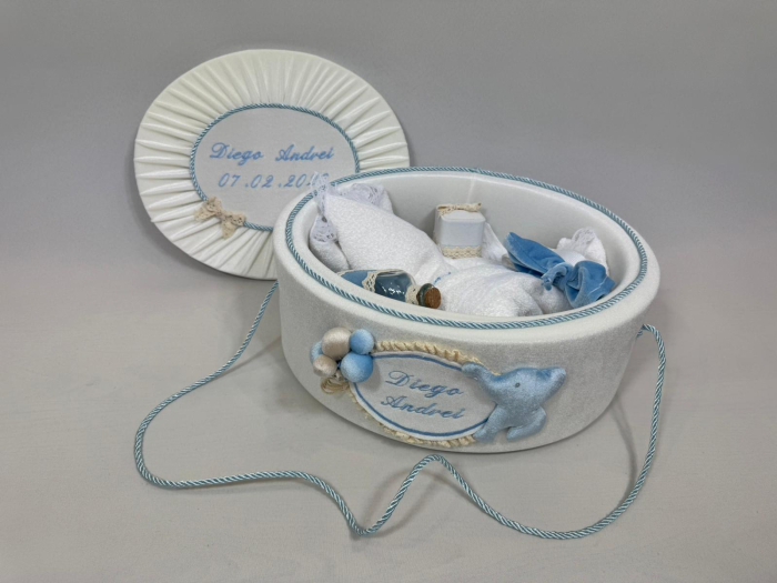 Trusou botez la cufar din catifea Luxury [3]