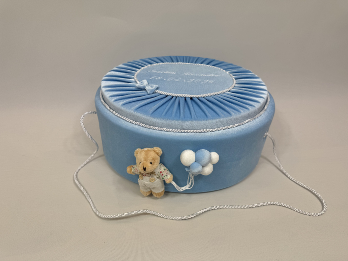 Trusou botez la cufar din catifea Premium [6]