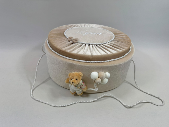 Trusou botez la cufar din catifea Premium [5]