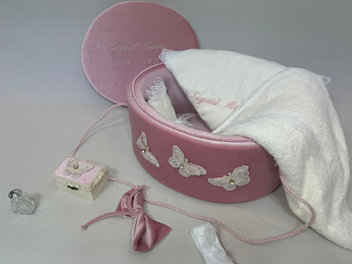 Trusou botez la cufar din catifea  Clasic [2]