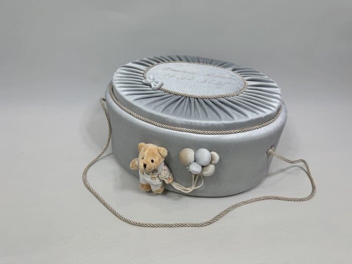 Trusou botez la cufar din catifea Premium [6]