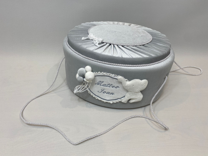 Trusou botez la cufar din catifea Luxury [4]