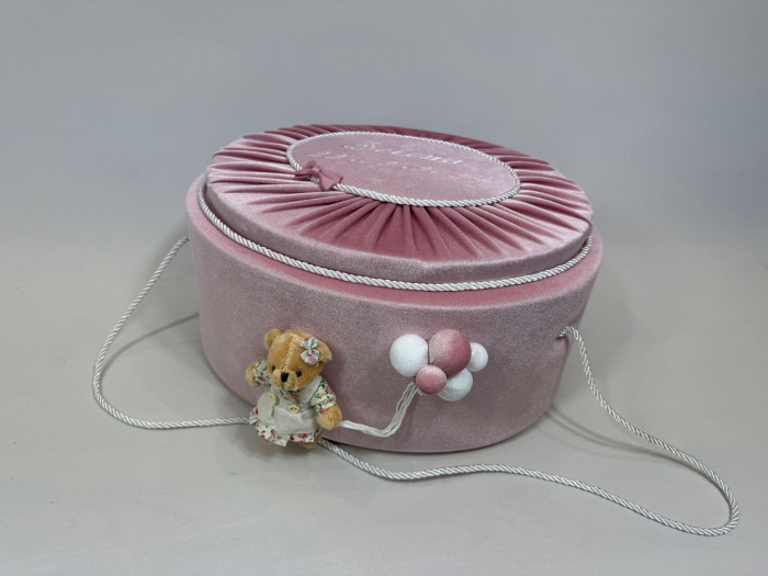 Trusou botez la cufar din catifea Premium [6]