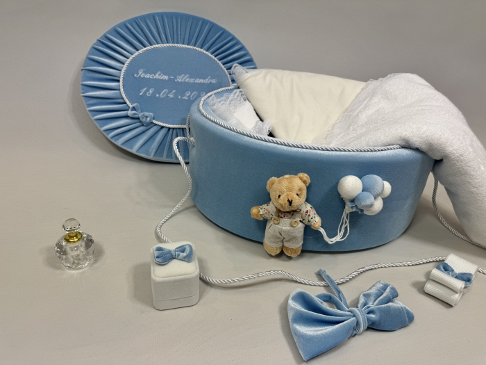 Trusou botez la cufar din catifea Premium [3]